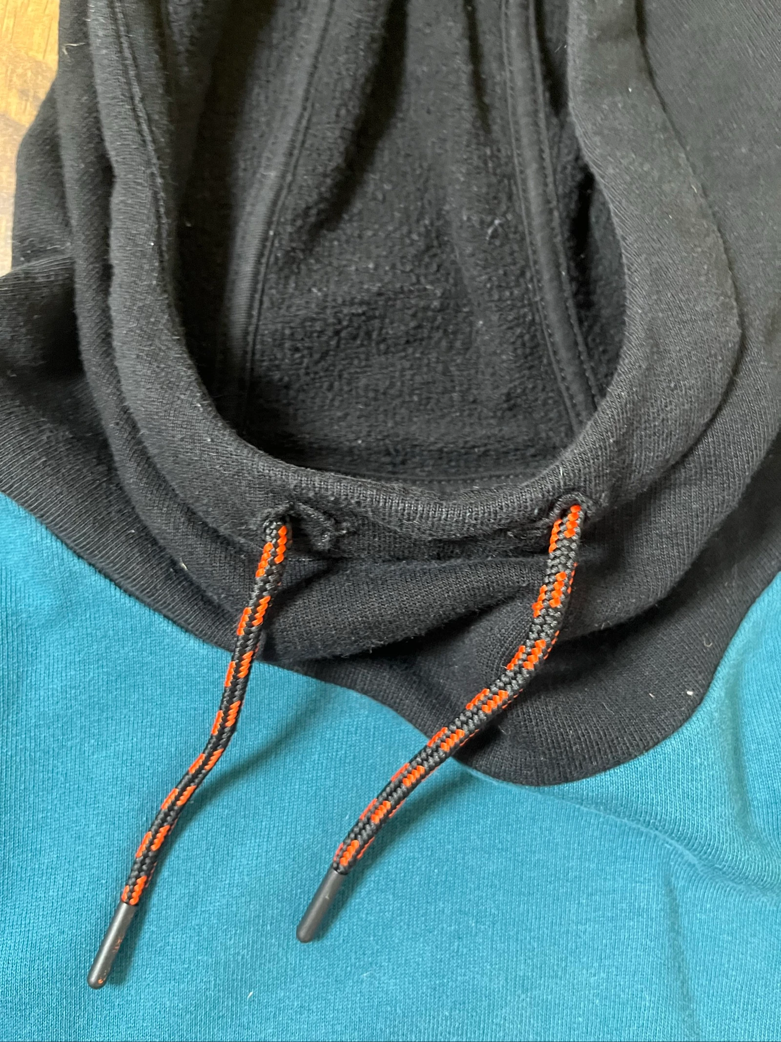 Alpine Equipment - The North Face tweetkleurige olijfbruine hoodie - maat XS - zeer goede staat – photo 9
